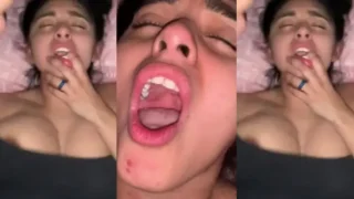Cute latina GF Fucking hard in Loud Moaning MMS Video