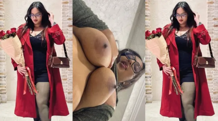 Indian Cute Baddie Riding And Boobs Sucking By Bf Video